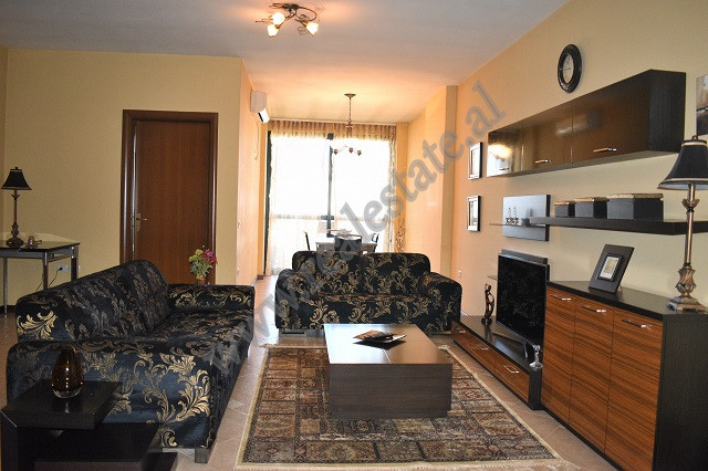 Two bedroom&nbsp; apartment for rent in Frederik Shiroka street, in Tirana.
It is positioned on the